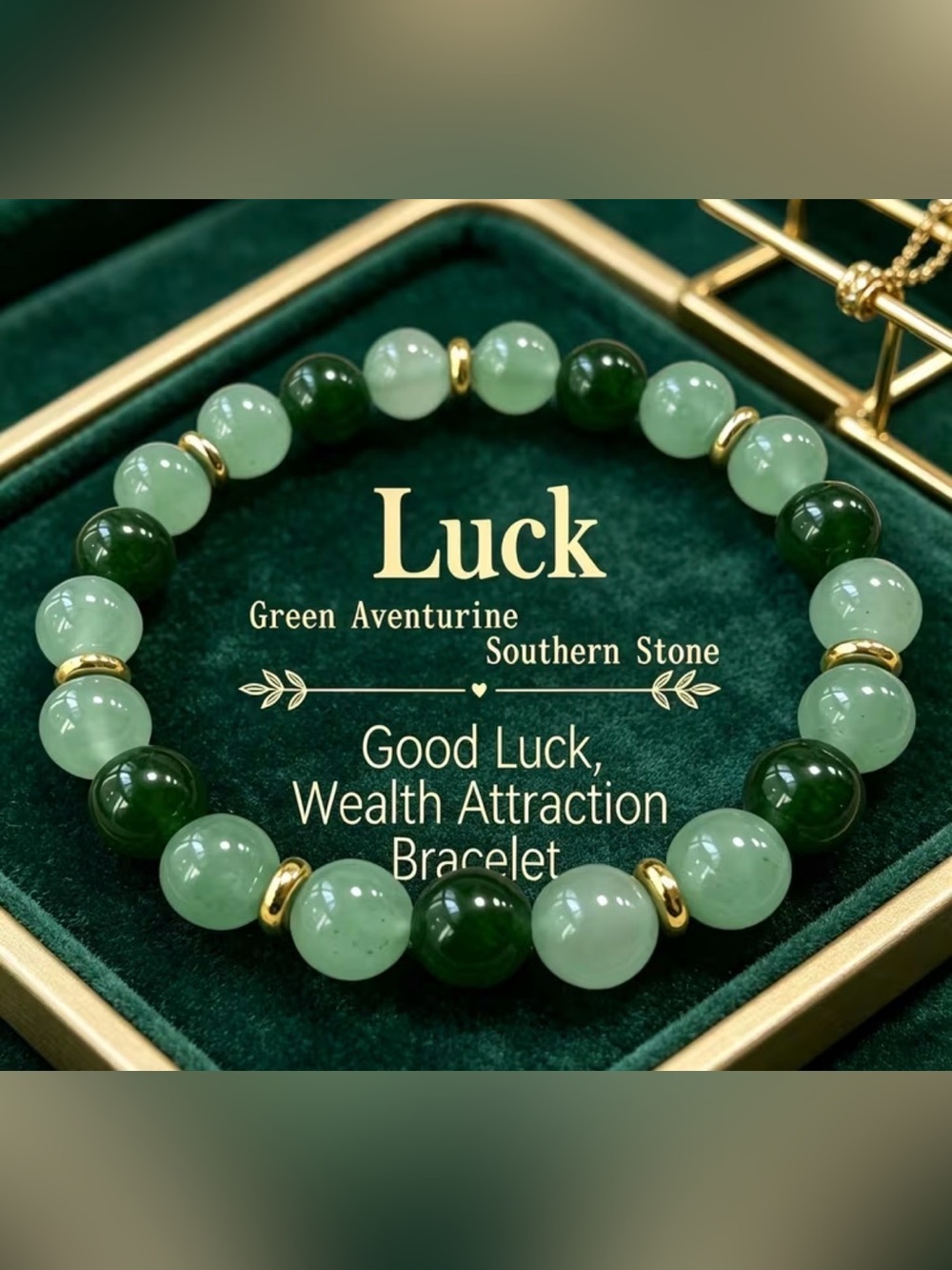 Luck Green Aventurine Wealth Attraction Bracelet